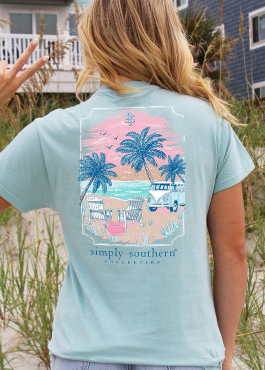 Simply Southern Beach View T-Shirt