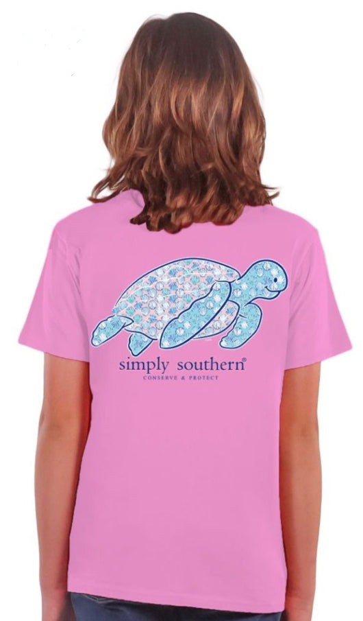 Simply Southern Seashell Sea Turtle T-Shirt